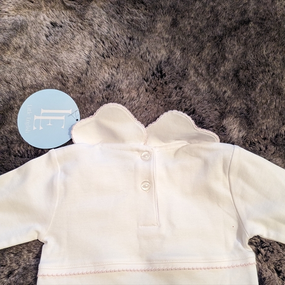 Little English Bow Crochet Playsuit - Picture 8 of 8